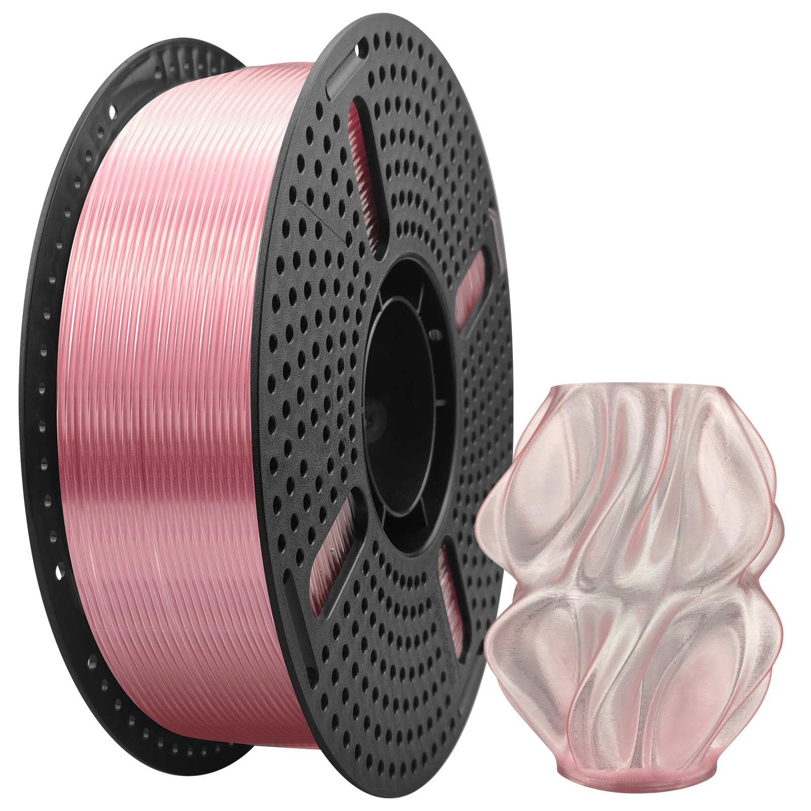 PETG translúcido rosa claro, código HG22