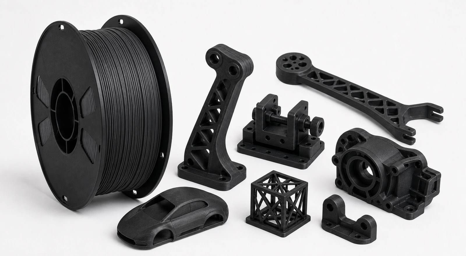 Engineering TPU ASA and PA6-CF filament